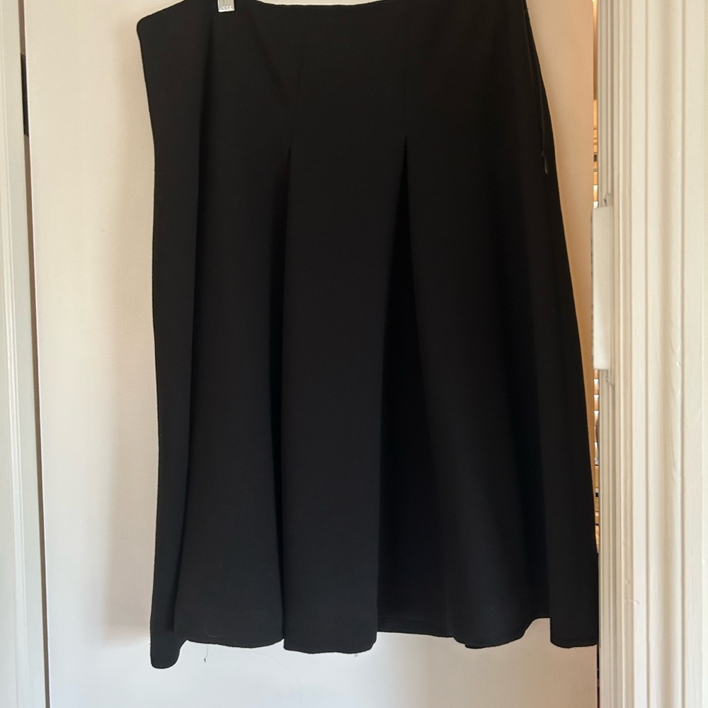 Chic Black A-Line Women's Skirt